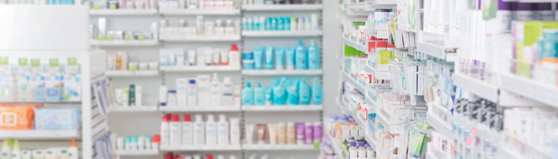 medicines in the pharmacy